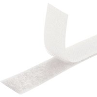 Klettverschluss [Weiß] Doppelseitiges Nähband [3 m x 25 mm] Klettverschluss [Nicht selbstklebend] Super stark und langlebig zum Nähen, für Kleidung, von AIPERQ
