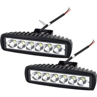 LED-Arbeitslichtleiste, 12 V, 18 W, 15 cm, LED-Scheinwerfer, Auto, wasserdicht, IP67, Spot-Nebelscheinwerfer, LED-Arbeitsscheinwerfer für 4x4, LED-Arbeitslichtleiste, 12 V, 18 W, 15 cm, LED-Scheinwerfer, Auto, wasserdicht, IP67, Spot-Nebelscheinwerfer, LED-Arbeitsscheinwerfer für 4x4, von AIPERQ