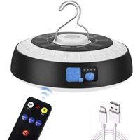 LED-Campinglaterne mit eingebautem starkem Magneten und Haken, tragbares Campinglicht, Notlicht mit 6 Beleuchtungsmodi zum Angeln, Wandern, für von AIPERQ