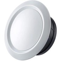 Lüftungsgitter rund Kunststoff weiß Abluftgitter Wand- und Deckengitter, Kunststoff weiß, rund, Ø 75mm, Zuluft-, Abluftgitter von AIPERQ