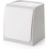 Mini-Mülleimer zur Wandmontage, lochfreier Küchenabfalleimer, Mülleimer für Küche, Bad, Toilette, Büro – Grau Mini-Mülleimer zur Wandmontage, lochfreier Küchenabfalleimer, Mülleimer für Küche, Bad, Toilette, Büro – Grau von AIPERQ
