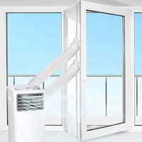 Mobiles Klimaanlagen-Dichtungsset für Türen und Fenster 300 cm, für Klimaanlagen, Wäschetrockner und Luftentfeuchter, Mobiles Klimaanlagen-Dichtungsset für Türen und Fenster 300 cm, für Klimaanlagen, Wäschetrockner und Luftentfeuchter, von AIPERQ