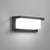 Moderne Außenwandleuchte LED 18W Wasserdicht IP65 Aluminium Anthrazit Beleuchtung Dekorationsleuchte Für Innenhof Garten Terrasse In Der Nähe Von von AIPERQ
