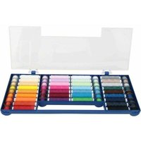 Nähgarn-Set in 32 Farben, 64 Spulen-Set mit Aufbewahrungsbox, Nähmaschinengarn-Zubehör, Nähwerkzeug-Set Nähgarn-Set in 32 Farben, 64 Spulen-Set mit Aufbewahrungsbox, Nähmaschinengarn-Zubehör, Nähwerkzeug-Set von AIPERQ