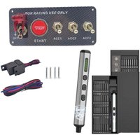 Panneau Commande Démarrage Moteur 12V LED Interrupteur Bouton-Poussoir 5 en 1 avec Tournevis Panneau Commande Démarrage Moteur 12V LED Interrupteur Bouton-Poussoir 5 en 1 avec Tournevis von AIPERQ