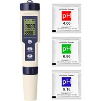 Professioneller 5-in-1-Multiparameter-Kombitester PH/EC/TDS/Salzgehalt/Thermometer, digitaler Multifunktionstester, Wasserqualitätstester Professioneller 5-in-1-Multiparameter-Kombitester PH/EC/TDS/Salzgehalt/Thermometer, digitaler Multifunktionstester, Wasserqualitätstester von AIPERQ
