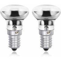 R39 Lavalampe E14 40W, kleine Edison-Schraube SES Spot-Reflektor-Lavabirnen, warmweiß 2800K, energiesparende dimmbare R39-Glühbirnen (2er-Pack) von AIPERQ