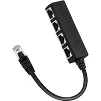 RJ45 Ethernet Kabel Adapter Verlängerung Kabel Netzwerk Kabel Ein Punkt Vier Netzwerk Splitter Adapter Kabel von AIPERQ