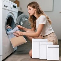 Sacs à linge en maille filet, sac de lavage pour machine à laver, sac de lavage en filet avec fermeture éclair, pochette pour sèche-linge (3 pièces, von AIPERQ