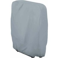 Schutzhülle für klappbare Sonnenliege, staubdichte Gartenliegestuhl-Abdeckung, wasserdicht, B70 × H110 cm (Grau) von AIPERQ