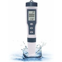 Schwimmbadtemperaturtester, 3-in-1-pH-Meter, PH-TDS-Temperatur, PH-TDS- und Temperatureinstellung, hohe Genauigkeit und hintergrundbeleuchtetes von AIPERQ