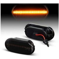 Sequentielle dynamische LED-Blinker + Seitenmarkierungsleuchten – Kompatibel mit VW Golf 3 / Polo / Sharan / T5 – Verbessertes Ersatzset von AIPERQ