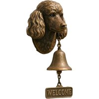 Sonnettes de bienvenue pour chiens, cloches d'entrée murales vintage en résine pour porche, porte d'entrée et jardin - Cadeau de Saint-Valentin von AIPERQ