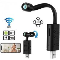 Spionagekamera WiFi Kabellos Mini Versteckte Kamera Überwachungskamera Babykamera Videosicherheit für Außen- und Innenbereich Recorder Spionagekamera WiFi Kabellos Mini Versteckte Kamera Überwachungskamera Babykamera Videosicherheit für Außen- und Innenbereich Recorder von AIPERQ