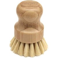 Spülbürste aus Holz, Scheuerbürste zum Reinigen von Geschirr, Pfannen, Geschirr, Küchenspülen – Palmenborsten Spülbürste aus Holz, Scheuerbürste zum Reinigen von Geschirr, Pfannen, Geschirr, Küchenspülen – Palmenborsten von AIPERQ