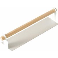 Stanzfreier, einpoliger Handtuchhalter aus Eisen zur Wandmontage, Toilettenpapierhalter (weiße Paste) von AIPERQ