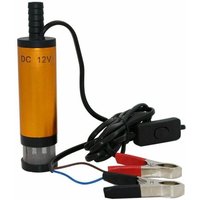 Tauchpumpe, 12-V-Tauchpumpe zum Pumpen von Dieselwasser, 38 mm Wasseröl, Dieselkraftstoff-Transferpumpe, elektrische Tauchpumpe, von AIPERQ