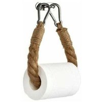 Toilettenpapierhalter, Grid Cool Hanfseil Handtuchhalter für Badezimmer und Küche Badezimmer Papierhalter Unterstützung Toilettenpapierhalter, Grid Cool Hanfseil Handtuchhalter für Badezimmer und Küche Badezimmer Papierhalter Unterstützung von AIPERQ