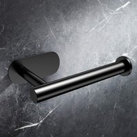 Toilettenpapierhalter ohne Bohren, Toilettenpapierhalter Selbstklebend Edelstahl Rollenhalter Toilettenpapierhalter für Badezimmer Mattschwarz Toilettenpapierhalter ohne Bohren, Toilettenpapierhalter Selbstklebend Edelstahl Rollenhalter Toilettenpapierhalter für Badezimmer Mattschwarz von AIPERQ