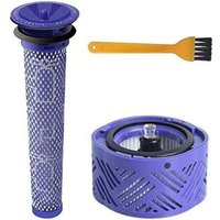 V6 Post-Motor HEPA-Filter & V6 V7 V8 Staubsauger-Vorfilter, Dyson V6 Series Ersatzfilter-Kit, DY-966912-03 Staubsaugerzubehör (3er-Pack mit V6 Post-Motor HEPA-Filter & V6 V7 V8 Staubsauger-Vorfilter, Dyson V6 Series Ersatzfilter-Kit, DY-966912-03 Staubsaugerzubehör (3er-Pack mit von AIPERQ