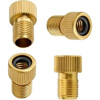 Ventiladapter zum Aufpumpen von Fahrradreifen mit Handpumpe oder Luftkompressor – wandelt Presta-Ventile (dünn) in Schrader-Ventile (groß) um, von sv von AIPERQ