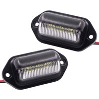 Wasserdichter LED-Scheinwerfer 6 SMD Nachtlichter LED-LKW-Scheinwerfer 12V/24V Abnehmbarer Fahrzeug-Caravan-Scheinwerfer 2 uds Lefou von AIPERQ