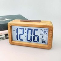 Wecker Radiowecker Vintage Holzwecker Licht Massivholz Mode Smart Clock Elektronische elektronische Uhr Massivholzwecker Wecker Radiowecker Vintage Holzwecker Licht Massivholz Mode Smart Clock Elektronische elektronische Uhr Massivholzwecker von AIPERQ