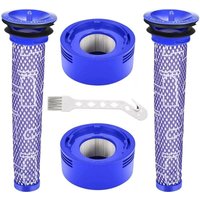 Ymyny Ersatzfilterpaket für Dyson V7, V8 Staubsauger, 2 HEPA-Nachfilter und 2 Vorfilter 965661-01 und 967478-01 Ymyny Ersatzfilterpaket für Dyson V7, V8 Staubsauger, 2 HEPA-Nachfilter und 2 Vorfilter 965661-01 und 967478-01 von AIPERQ