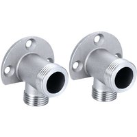 Aiperq - ymyny Installationsset zum Anschließen des Schlauches für Aufputz-Wasserhähne. Außenduschsystem. Thermostatmischer. Aufputz-Einbau-Umbau Aiperq - ymyny Installationsset zum Anschließen des Schlauches für Aufputz-Wasserhähne. Außenduschsystem. Thermostatmischer. Aufputz-Einbau-Umbau von AIPERQ