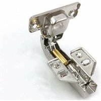 Aiperq - ymyny Schrankscharnier, 180-Grad-Scharnier, 90-Grad-Scharnier, Soft-Close-Scharnier, für Schrankecktüren, 4 Löcher, 2 Stück Aiperq - ymyny Schrankscharnier, 180-Grad-Scharnier, 90-Grad-Scharnier, Soft-Close-Scharnier, für Schrankecktüren, 4 Löcher, 2 Stück von AIPERQ