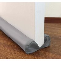 Zugluftstopper für die untere Tür, 96,5 cm, Grau, verstellbare Isolierung, schalldichter Türzugluftstopper für Lärm und leichte Gerüche, Zugluftstopper für die untere Tür, 96,5 cm, Grau, verstellbare Isolierung, schalldichter Türzugluftstopper für Lärm und leichte Gerüche, von AIPERQ