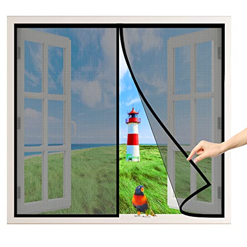 Fly Screen Door Magnetic, 90x135 cm Der Magnetvorhang ist Ideal für die BalkonFenster, KellerFenster Und TerrassenFenster, Magnet Vorhang Fliegenvorhang, Schwarz P Fly Screen Door Magnetic, 90x135 cm Der Magnetvorhang ist Ideal für die BalkonFenster, KellerFenster Und TerrassenFenster, Magnet Vorhang Fliegenvorhang, Schwarz P von AIPPEI