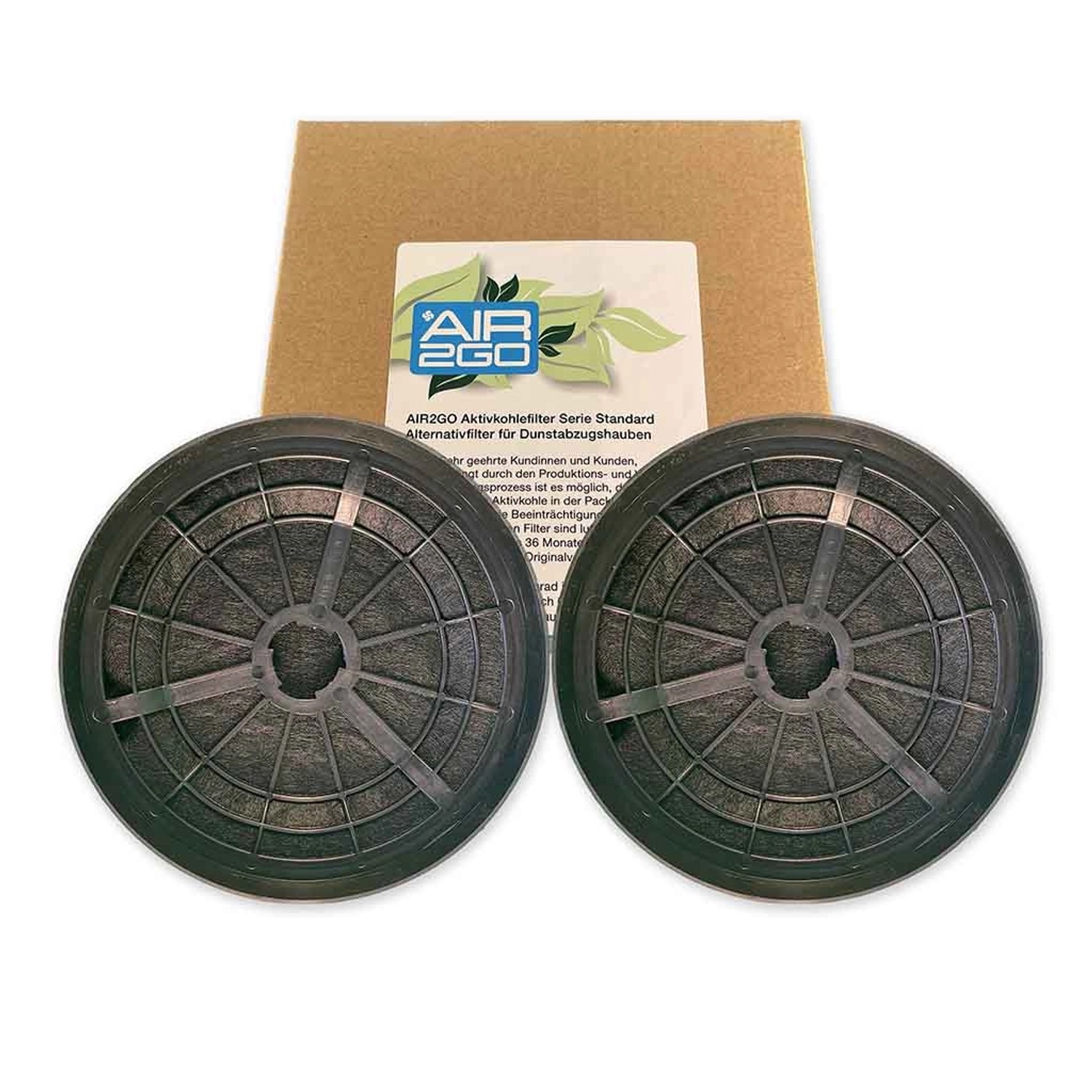 AIR2GO Aktivkohlefilter Als Ersatz für Baumatic ST1 2 Stück AIR2GO Aktivkohlefilter Als Ersatz für Baumatic ST1 2 Stück von AIR2GO