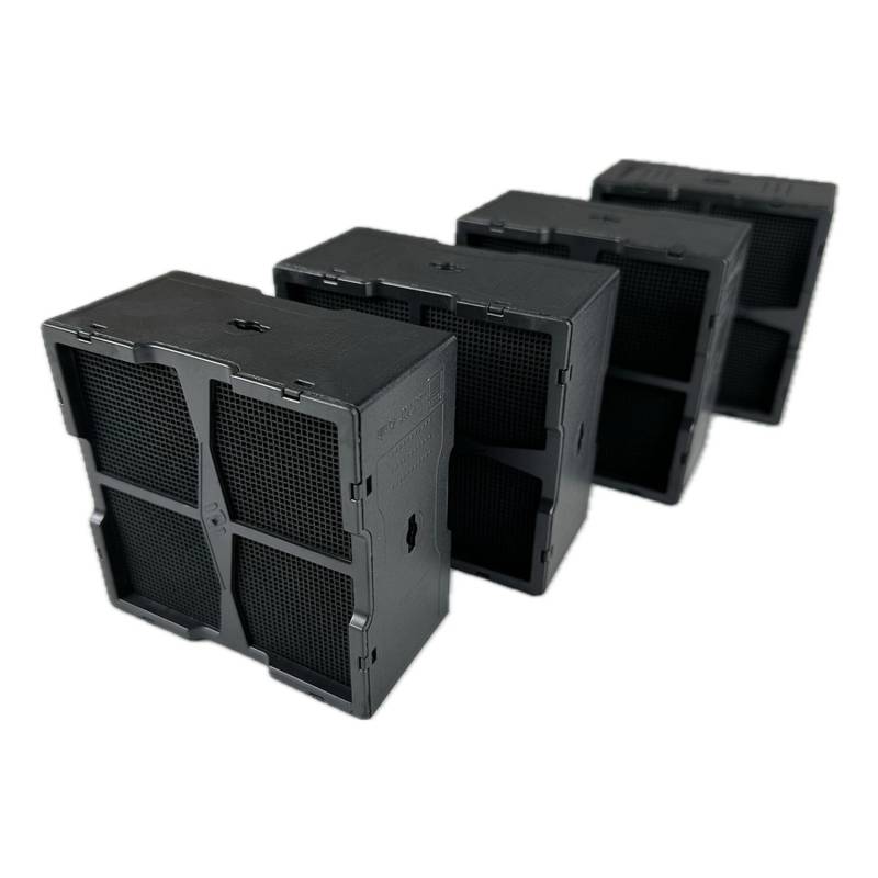 AIR2GO Regenerierbarer Aktivkohlefilter für Beko KIT0120952 und FCB0132356B 4 Stück AIR2GO Regenerierbarer Aktivkohlefilter für Beko KIT0120952 und FCB0132356B 4 Stück von AIR2GO