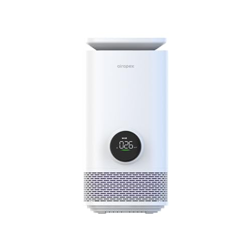 AIRAPEX Kombinierter Luftreiniger und Luftbefeuchter Verdunster für Schlafzimmer mit selbstreinigendem HEPA-Filter Luftreiniger Allergie Haustiere Staub Rauch Pollen Geruchsentferner Staubfilter-T7pro AIRAPEX Kombinierter Luftreiniger und Luftbefeuchter Verdunster für Schlafzimmer mit selbstreinigendem HEPA-Filter Luftreiniger Allergie Haustiere Staub Rauch Pollen Geruchsentferner Staubfilter-T7pro von AIRAPEX