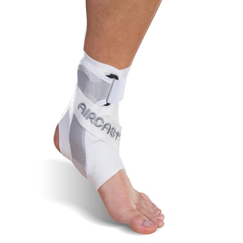 A60 Knöchelbandage/-schiene – erhältlich in Weiß oder Schwarz von AIRCAST