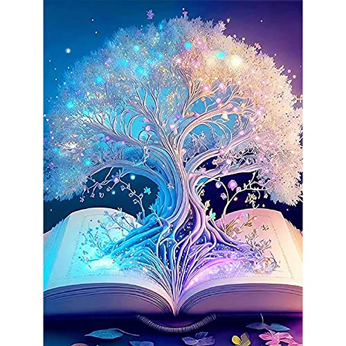 AIRDEA 5D Tree of Life Diamond Painting Kits for Adults Beginners Round Full Kits DIY Tree Diamond Art Kits for Kids Dreamland Diamond Painting by Number Kits Gem Painting Art Home Decor 12x16 inch von AIRDEA