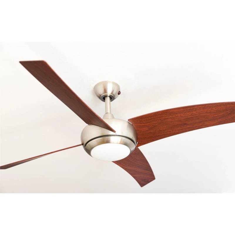 AIRERYDER Deckenventilator Borealis Nussbaum 122 cm mit LED Beleuchtung und Fernbedienung von AIRERYDER