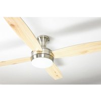 Deckenventilator Saturn Nickel mit Licht & Fernbedienung von AIRERYDER