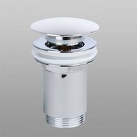 Airfit - Ablaufventil mit rundem clickclack 1 1/4 Zoll großer Stopfen von AIRFIT