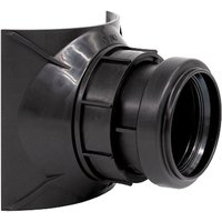 Airfit - Abzweig dn 90/50 schwarz,zur nachträglichen Montage in HT-Rohr von AIRFIT