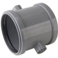 airfit PP-Doppelschiebemuffe Plus DN 160für HT-Rohre, grau airfit PP-Doppelschiebemuffe Plus DN 160für HT-Rohre, grau von AIRFIT