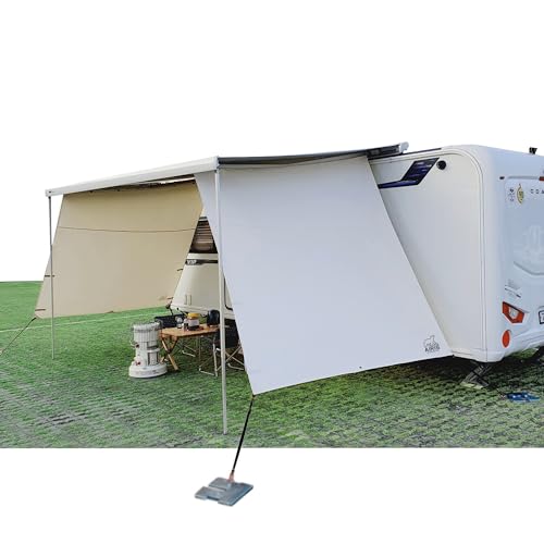 AIRIS Seitenwand für Markise – Effektiver Sonnenschutz & wasserabweisend, kompatibel mit Fiamma & Thule, schnelle 3-Minuten-Installation, 2er-Set (Fiamma F45, Thule 42, 49, 5200 ohne Fenster) von AIRIS WILD EXPEDITION