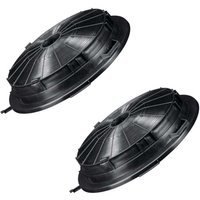 Ersatzteil - 2er Set Universalaktivkohlefilter - - CANDY, ROSIERES, AIRLUX, CLIMADIFF Ersatzteil - 2er Set Universalaktivkohlefilter - - CANDY, ROSIERES, AIRLUX, CLIMADIFF von AIRLUX