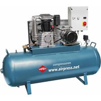 Druckluft-Kompressor 5,5 ps 4 kW 15 bar 300 l Kolbenkompressor 400 Volt Werkstatt Luftdruck-Kompressor - Airpress von AIRPRESS