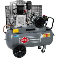 Lgeschmierter Druckluft-Kompressor hk 1000-90 7,5 ps 5,5 kW 11 bar 90 Liter Kessel 400 Volt) großer Kolben-Kompressor hk 1000-90 - Airpress von AIRPRESS