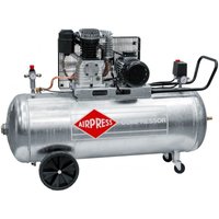 Druckluft-Kompressor 4 ps 3 kW 10 bar 200 l Kessel 400 Volt ölgeschmierter Kolben-Kompressor - Airpress von AIRPRESS