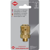Schnellkupplung Mit 1/4'' Aussengewinde - Ap 4301505 von AIRPRESS
