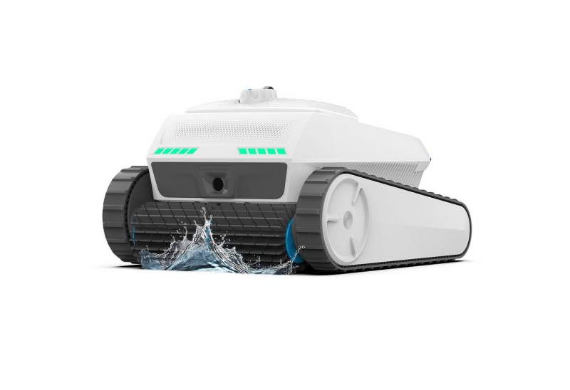 AIRROBO Poolroboter PC200 Lite Roboter-Poolreiniger, für Boden/Wand/ Wasserlinienreinigung von AIRROBO