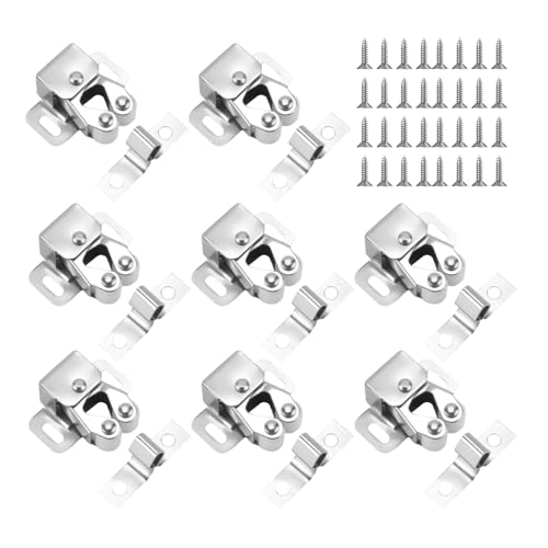 8-Teiliger Magnetischer Saugschnecken, Ausgestattet Mit 32-Teiligen Schrauben, Metalltürverriegelung, Schrankverschluss, Möbelzubehör, Ersatz Für Möbelschloss. 8-Teiliger Magnetischer Saugschnecken, Ausgestattet Mit 32-Teiligen Schrauben, Metalltürverriegelung, Schrankverschluss, Möbelzubehör, Ersatz Für Möbelschloss. von AIRTILY